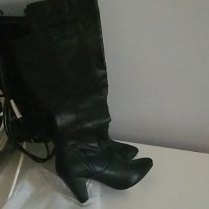 Man made Leather boots